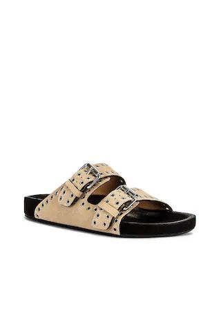 Isabel Marant Lennyo Slide in Ecru from Revolve.com | Revolve Clothing (Global)