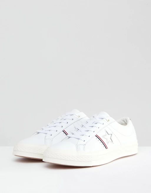Converse One Star Ox Trainers With Off White Sole | ASOS NL