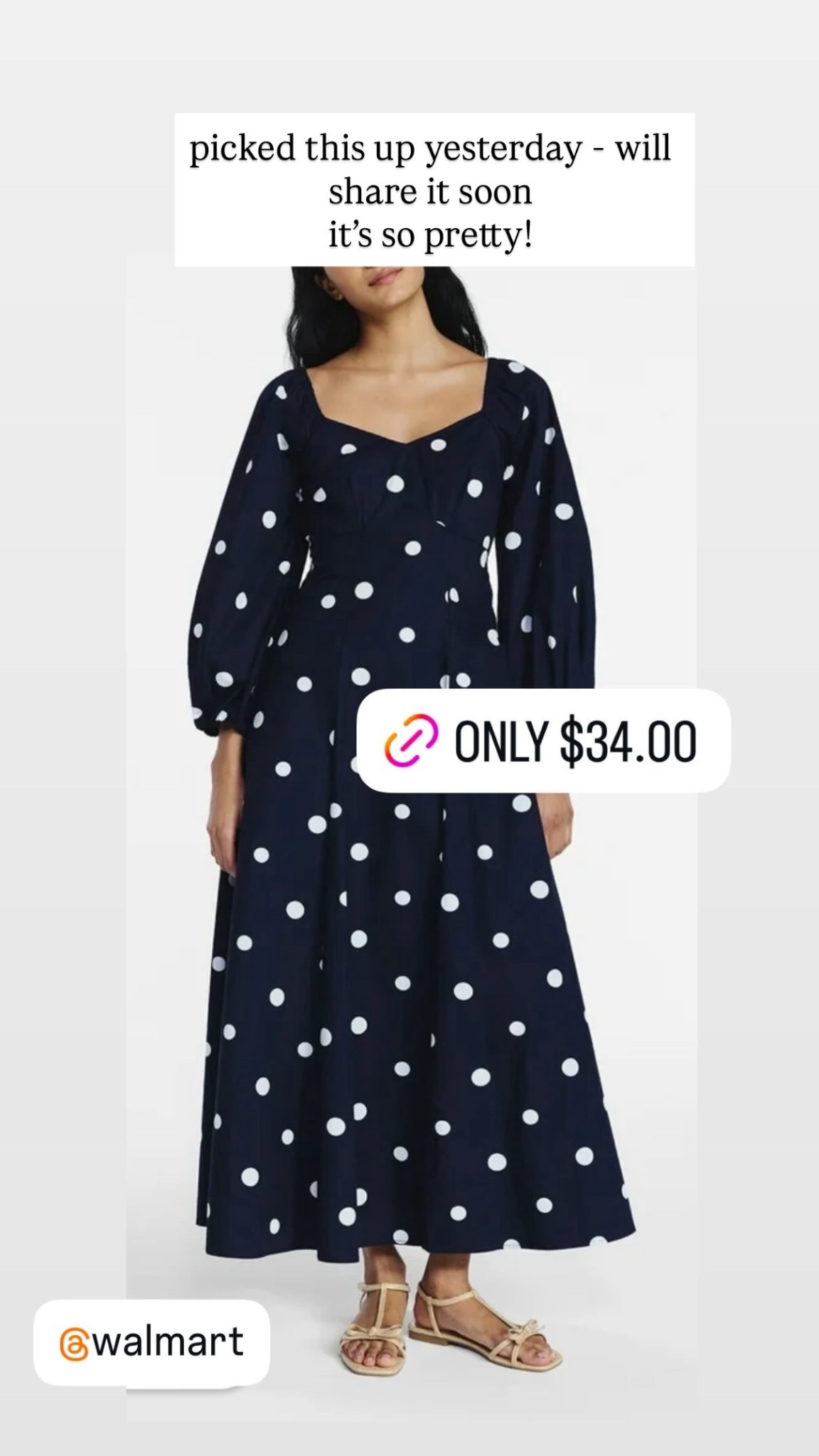 Love this dress! The polka dots are so cute!!! Love free assembly! 

#LTKFindsUnder50 #LTKootd #LTKgrwm
