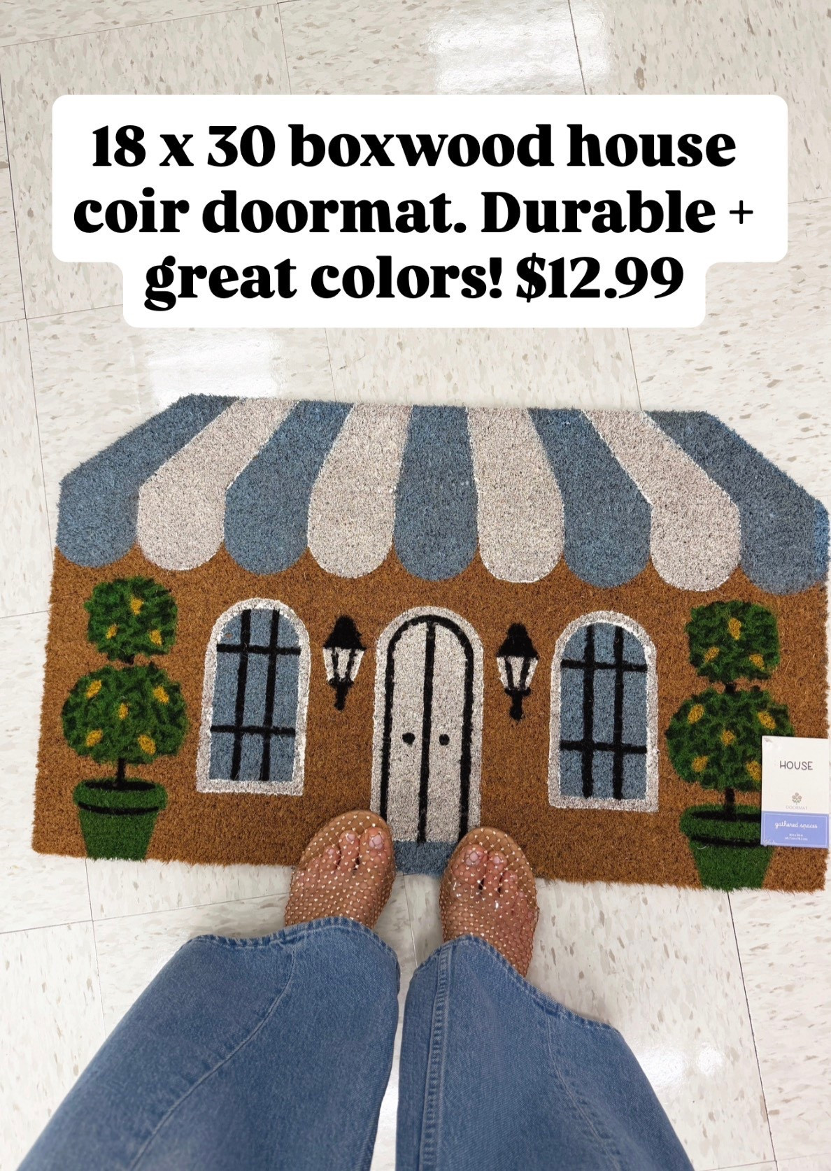 Requests for shoes too linked them and the cute doormat 

#LTKOver40