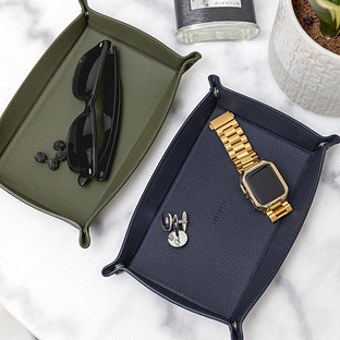 Stackers® Valet Tray Navy | The Container Store