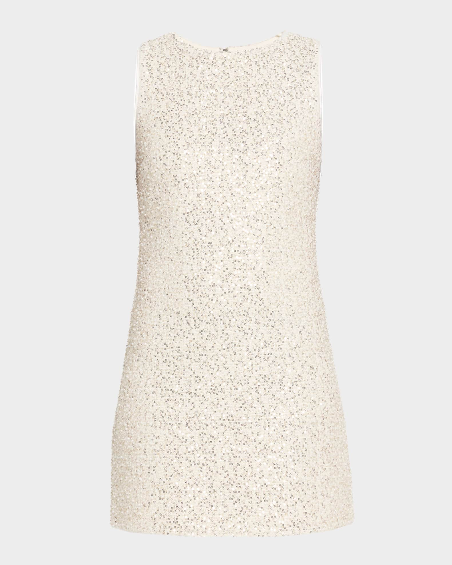 Cade Embellished Tweed Mini Dress | Neiman Marcus