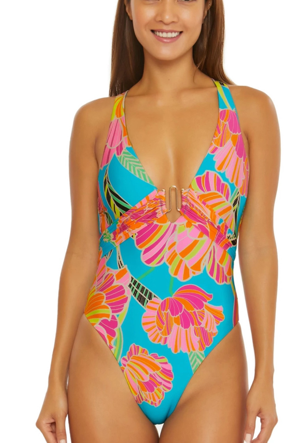 #TrinaTurk floral tropical plunge one piece swim bathing suit #resortwear #vacation #swimwear

#LTKGiftGuide #LTKswim #LTKstyletip