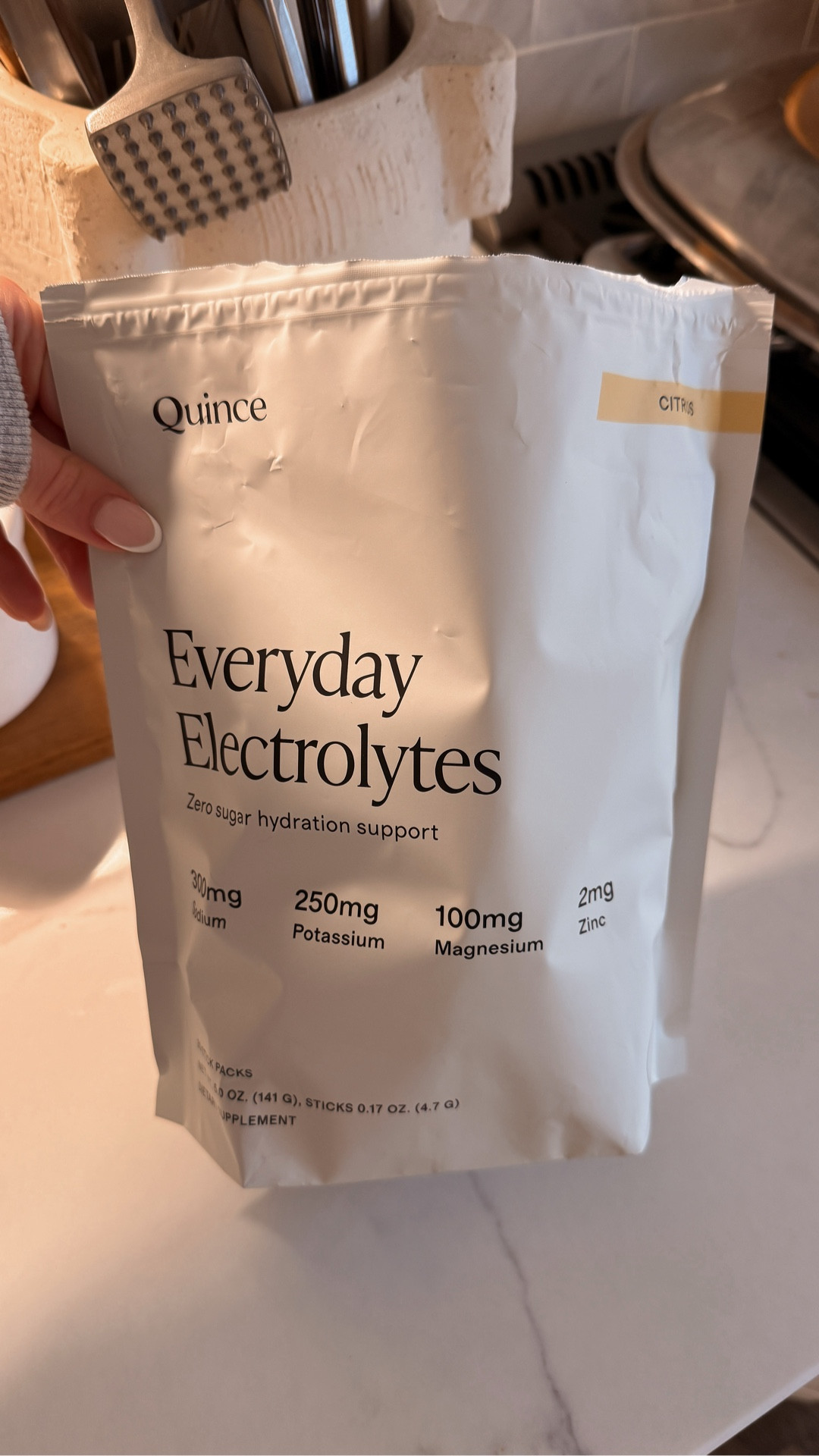 Absolutely love these electrolytes 🙌🏼 Linking the here along with my cute new workout outfit - true to size in everything! 

@onequince #quincepartner

#LTKootd #LTKfitnessgoals #LTKActive