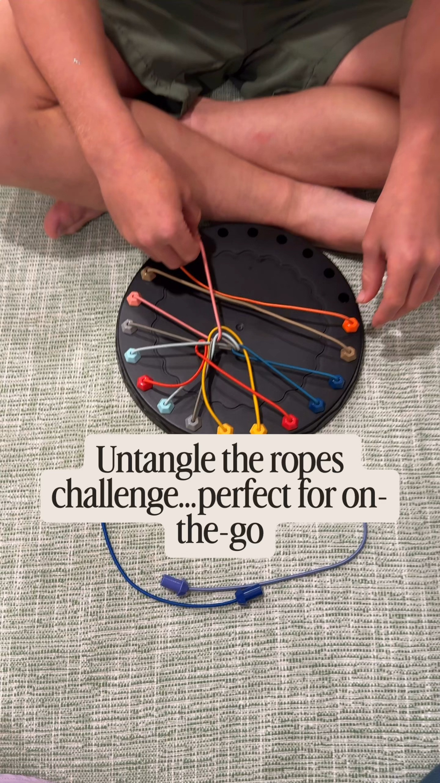 Best gifts for 6 year olds plus!  Oh my boys from ages 6 to 12 love this untangled the rope challenge. Even adults and it’s great for on the go or on the plane.

#TravelActivities #GamesForKids #GiftsForKids #GiftsForBoys #KidsOnTheGoActivities  

#LTKKids #LTKHome #LTKFamily