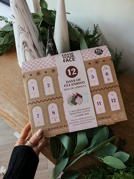Beauty advent calendar!  I love this and needed myself!! $16 for 11 makeup removing wipes and cleaning bag 
Stocking stuffer, friends gift ideas beauty lover, secret Santa under $20 gifts 


#LTKGiftGuide #LTKsalealert #LTKbeauty