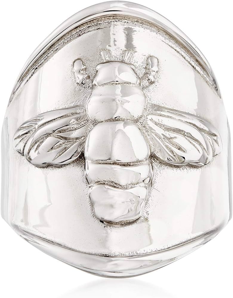 Ross-Simons Italian Sterling Silver Bumblebee Ring | Amazon (US)