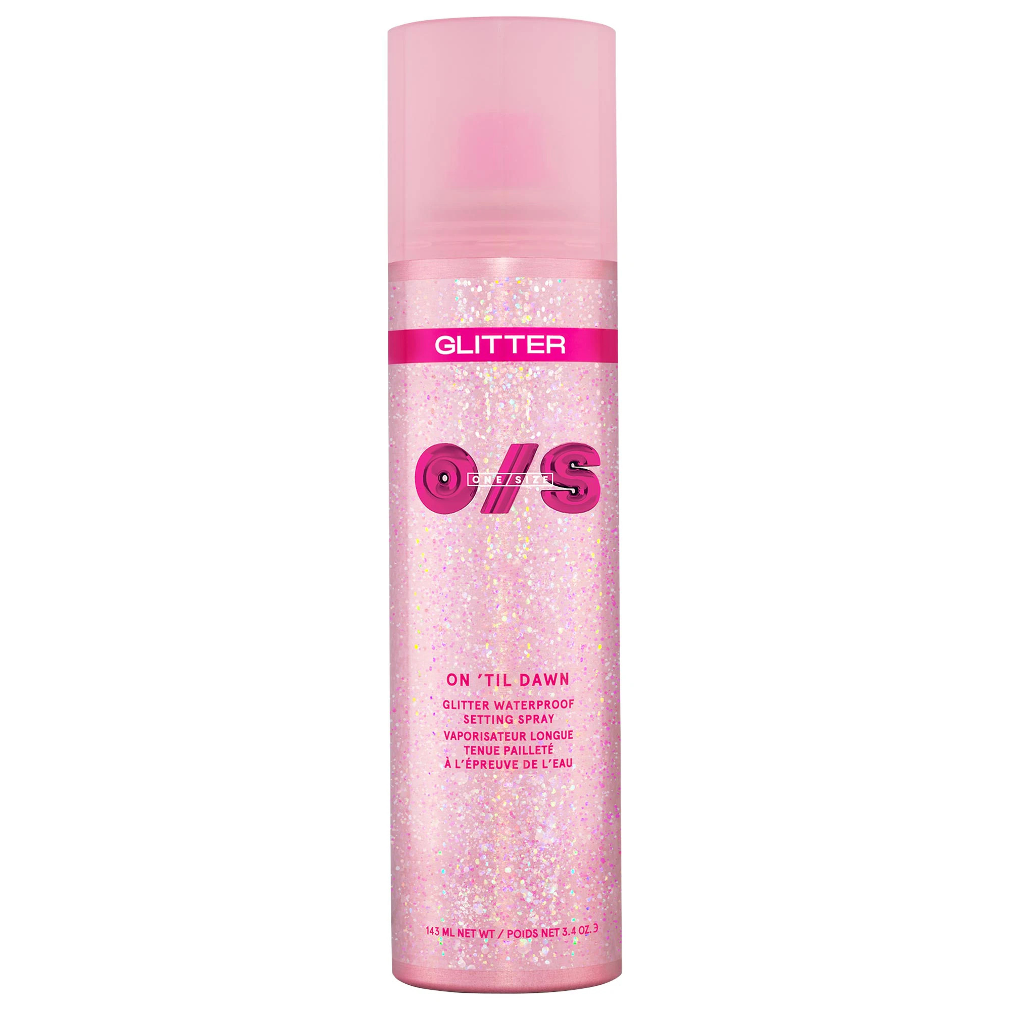 ONE/SIZE by Patrick Starrr On 'Til Dawn Glitter Waterproof Setting Spray 3.4 oz / 143 mL | Sephora (US)