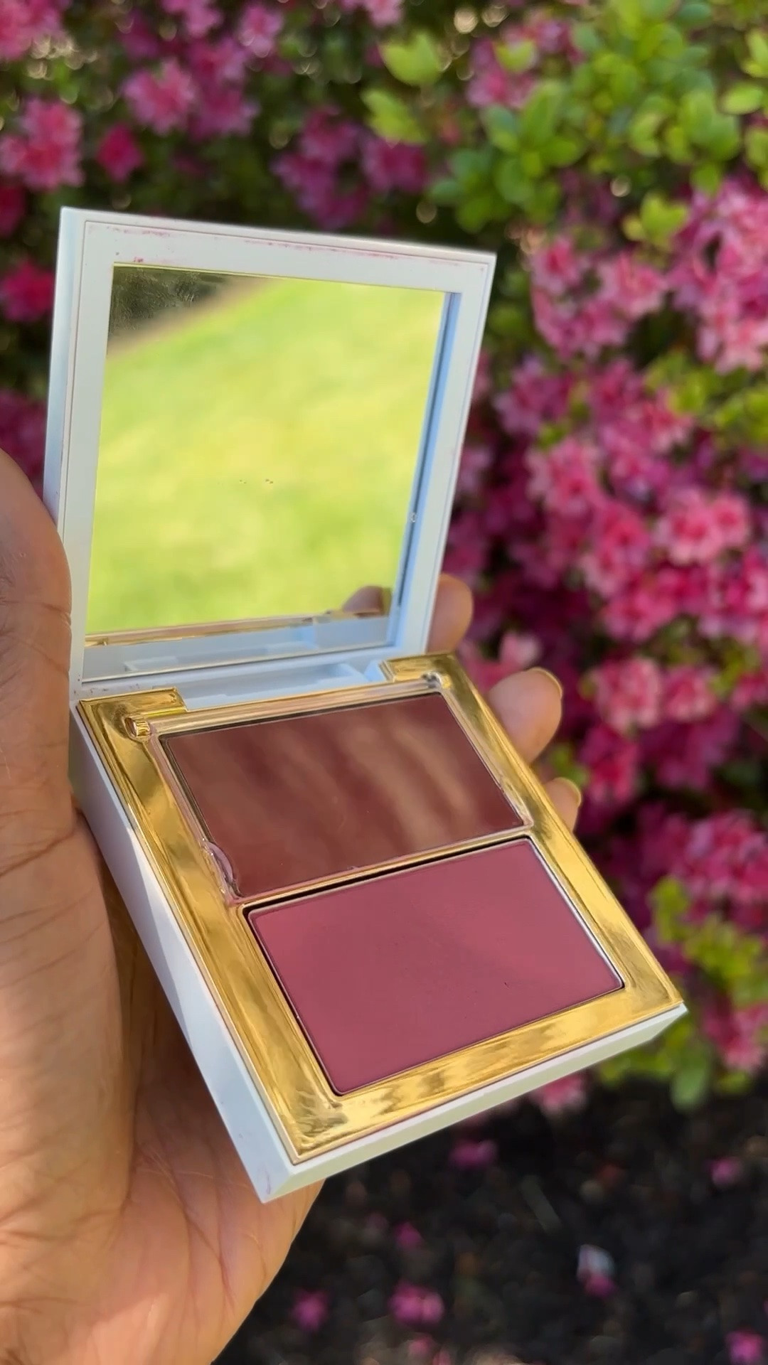 Okayyyy this blush duo is gorgeous 😍 The cream + powder combo gives the prettiest soft flush and makes your skin look so fresh and glowy. I’ve been loving makeup lately that looks effortless but still pulls everything together, and this definitely does that. The pink shade is so pretty for spring and summer, especially if you love a natural but noticeable blush moment. Linking this Fashion Fair blush duo here because it’s too good not to share.

#LTKgrwm #LTKSeasonal #LTKBeauty