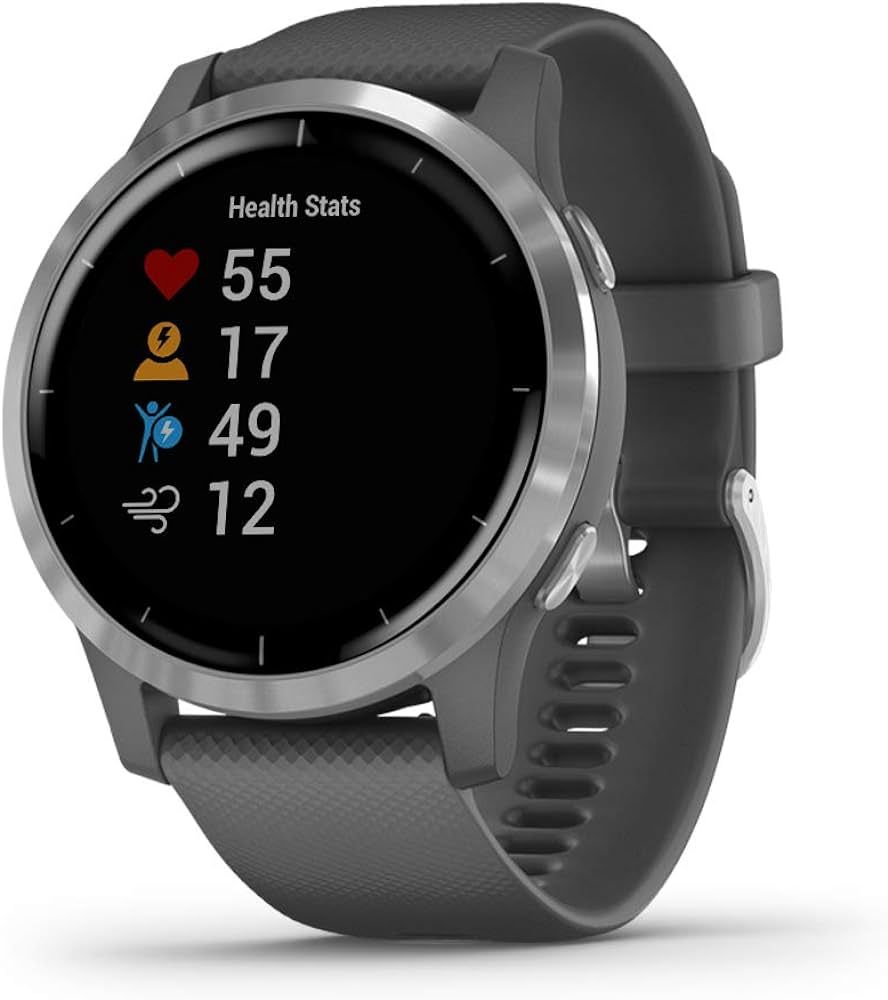 Garmin 010-02174-01 vivoactive 4, GPS Smartwatch, Features Music, Body Energy Monitoring, Animate... | Amazon (US)