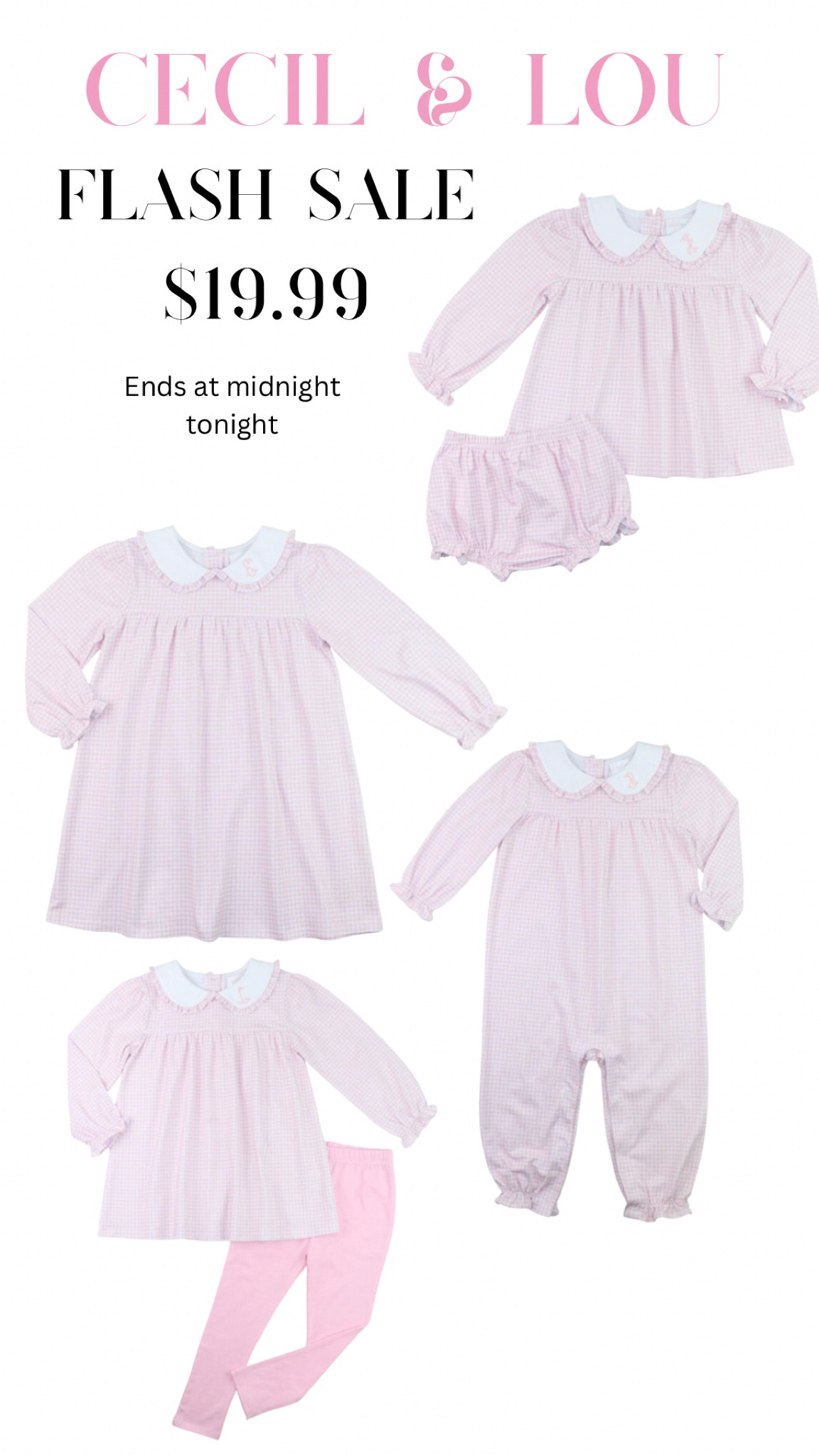 Flash sale over at Cecil and Lou! Precious fall styles for under $20! 

#LTKkids #LTKSeasonal #LTKsalealert