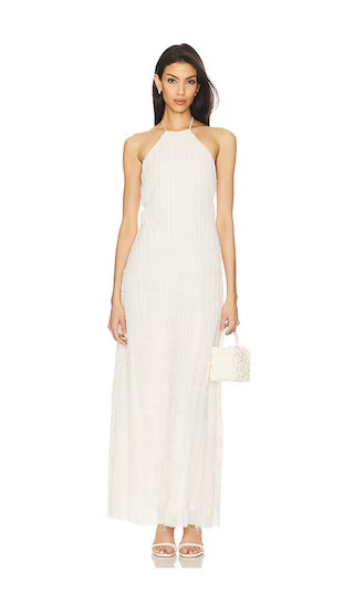Michelle Maxi Dress in Ivory | Revolve Clothing (Global)