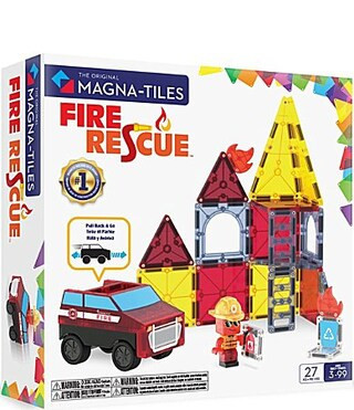 Magna-Tiles� Fire Rescue� 27-Piece Set - Multi | Dillard's