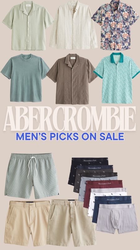Abercrombie men’s picks on sale!!! Going to get some of these for Nick! 

#LTKFindsUnder50 #LTKFindsUnder100 #LTKSaleAlert