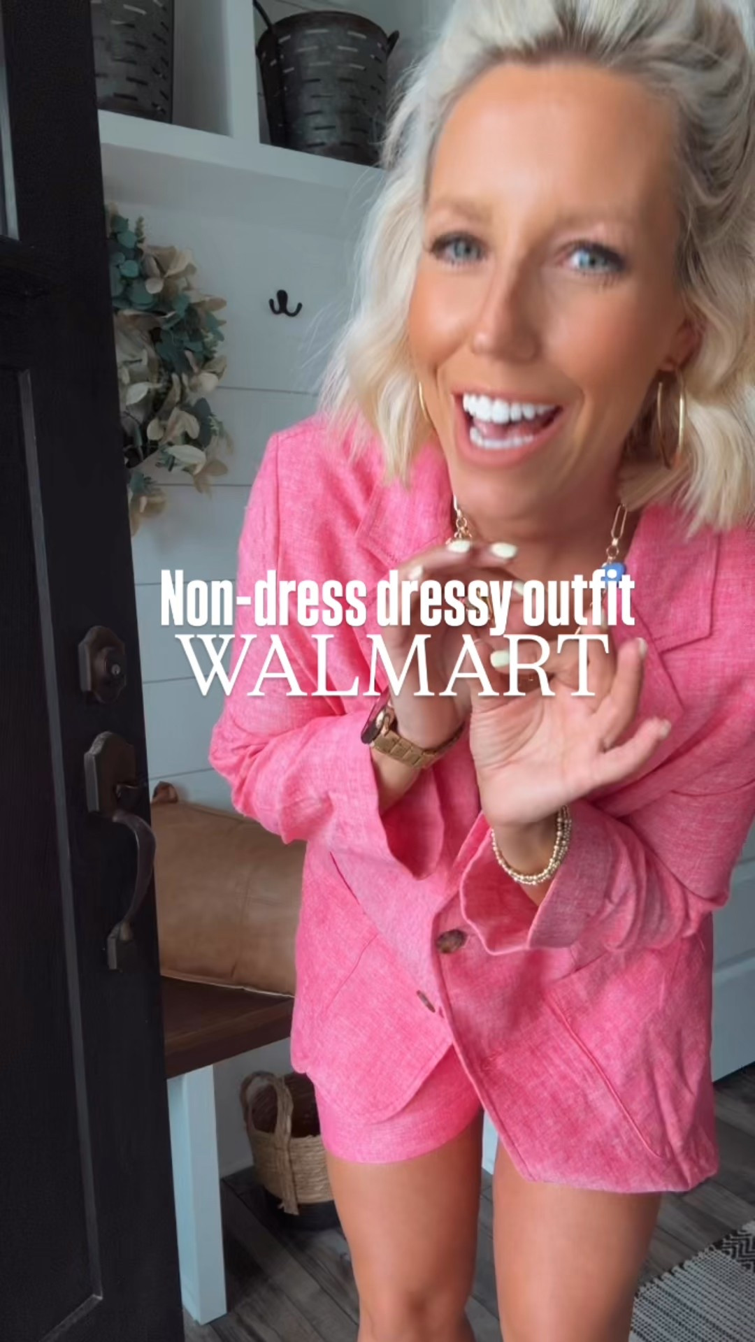 The perfect summer set that is a dressy alternative to wearing a dress!!! They also look great worn as separates too!!!
⬇️⬇️⬇️
Blazer size small 
Shorts size 4
Heels sized up 1/2 size 


#LTKFindsUnder50 #LTKStyleTip #LTKSaleAlert