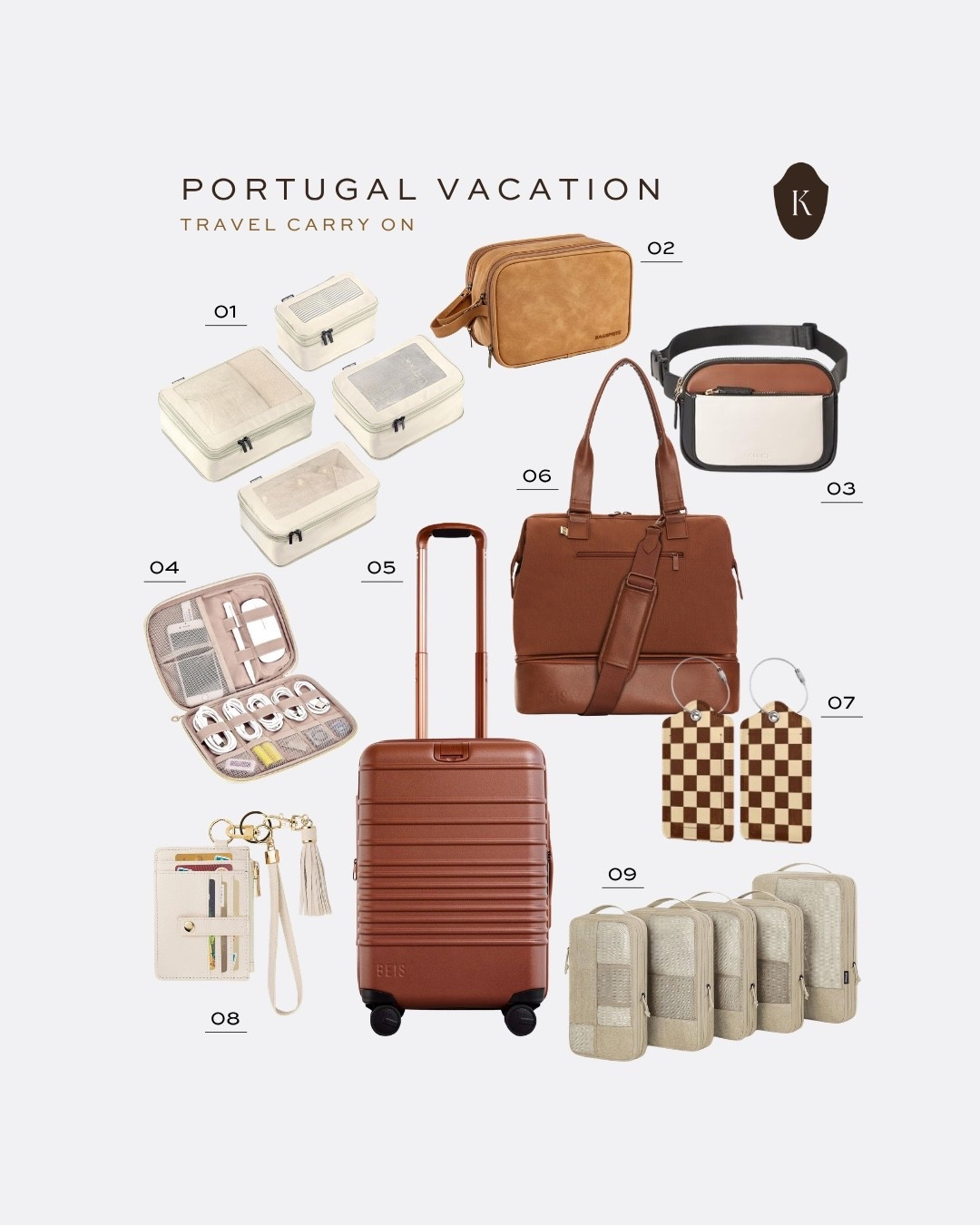 Travel essentials for a 10 day vacation to Europe! I always travel with these bags.

#LTKTravel