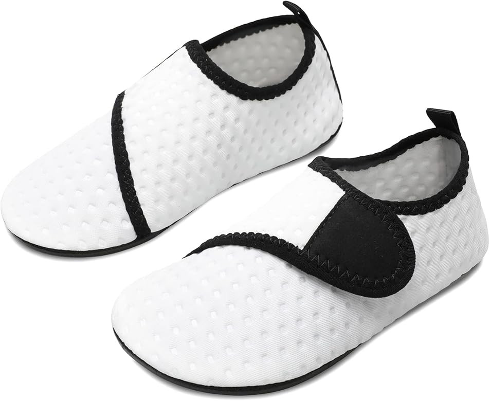 L-RUN Kids Swim Water Shoes Barefoot Aqua Socks Shoes for Beach Pool Surfing Yoga | Amazon (US)