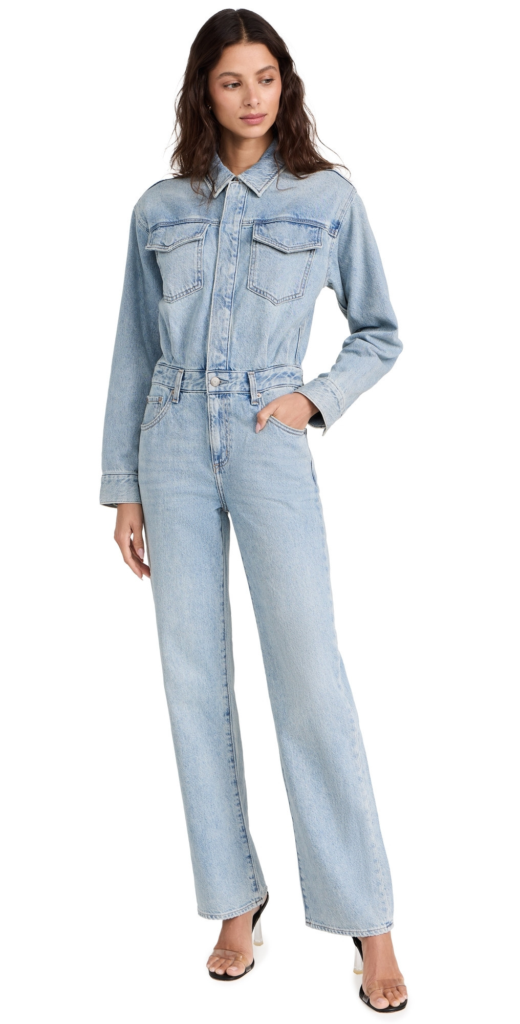 Pistola Denim Nikkie Jumpsuit Savoy S | Shopbop