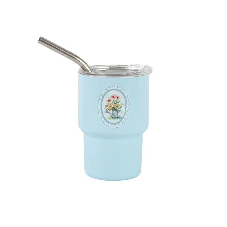 Cook With Color 5oz Double Walled Stainless Steel Mini Tumbler, Vacuum Insulated, Reusable Cup, S... | Walmart (US)