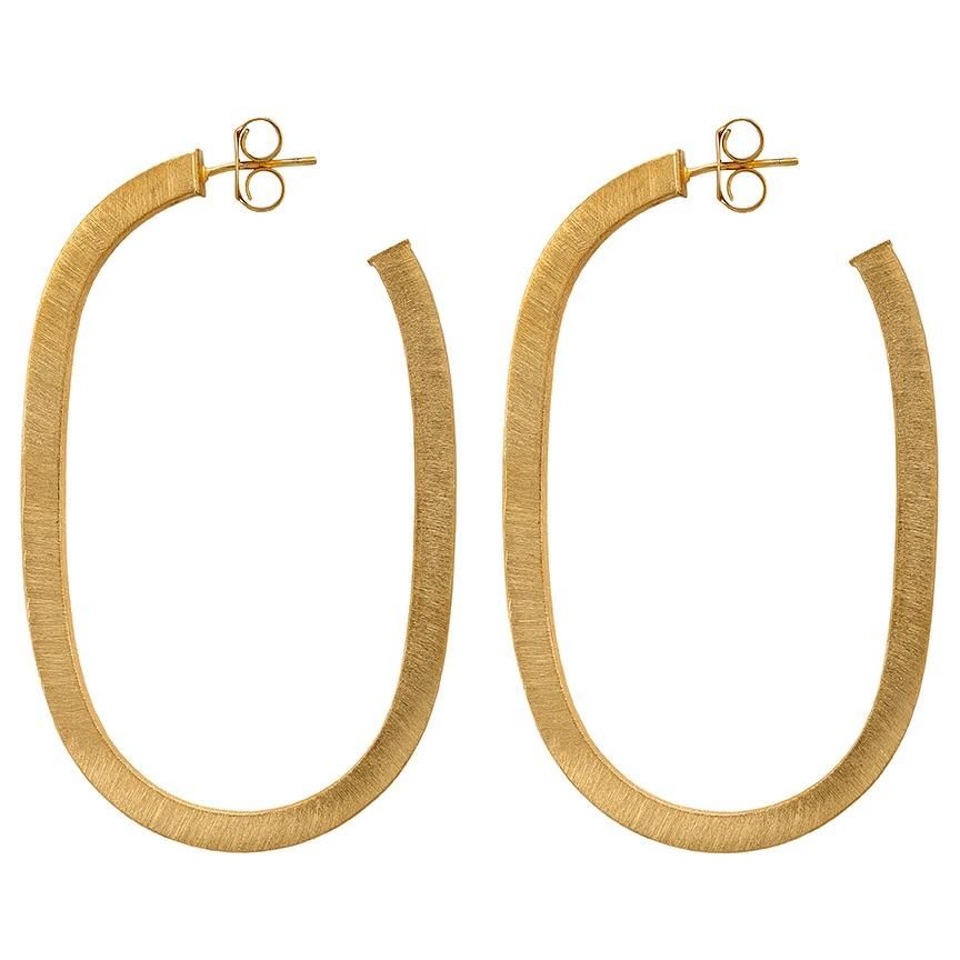 Lala Hoop Earrings - Gold | Southern Roots