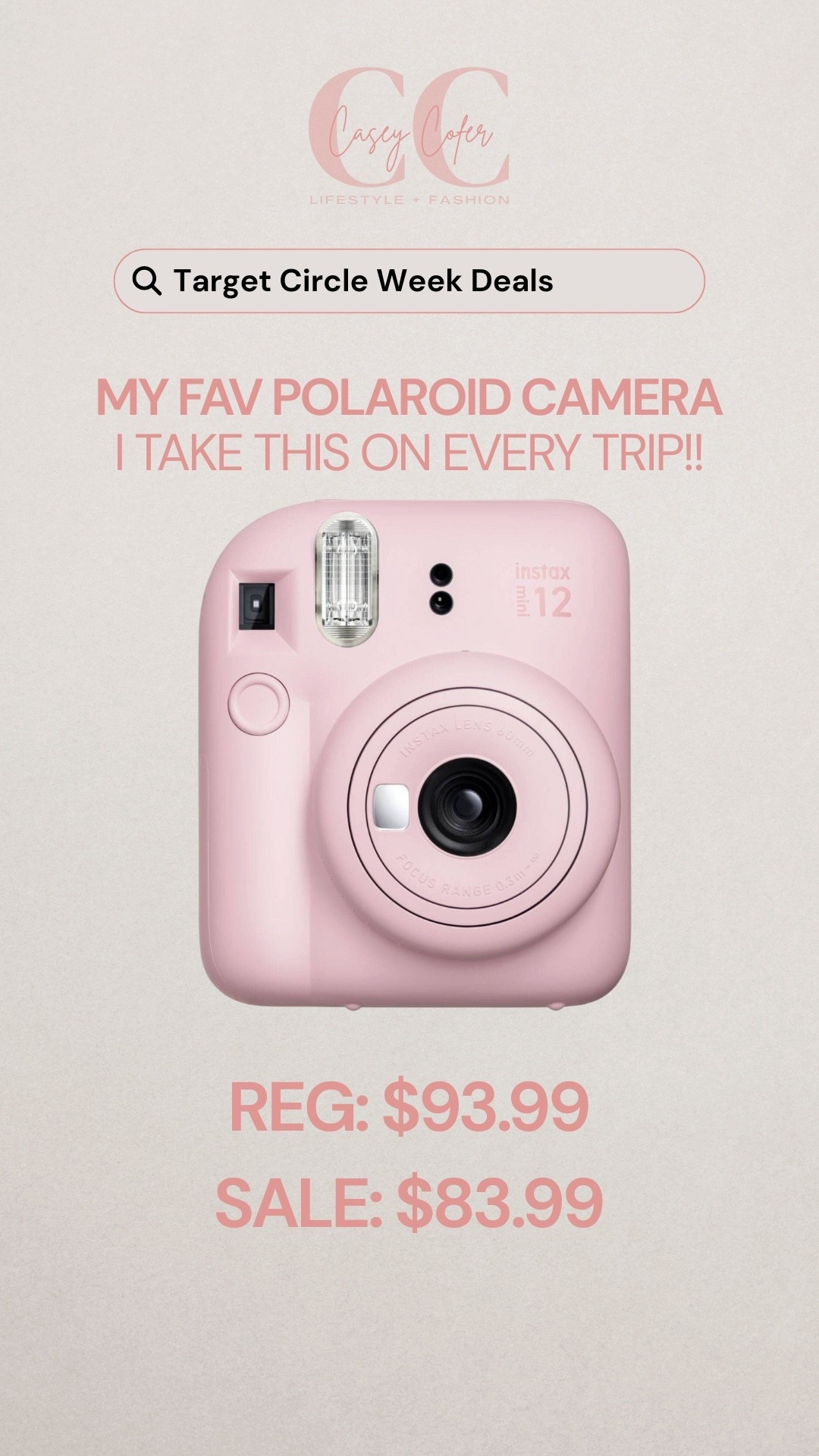 My fav camera that I bring on all of our trips!!! 

#LTKSeasonal #LTKSaleAlert #LTKU