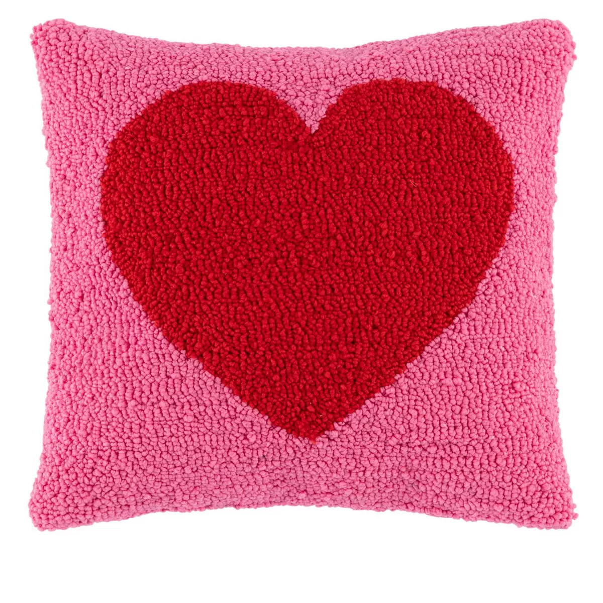 Shiraleah Pink and Red Heart Pillow | Target