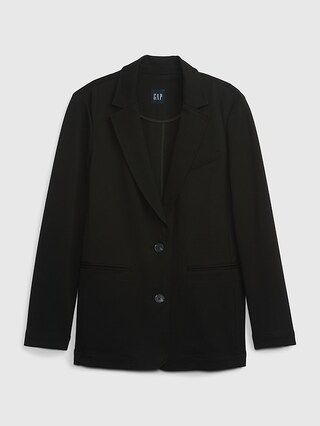 Relaxed Ponte Blazer | Gap (US)