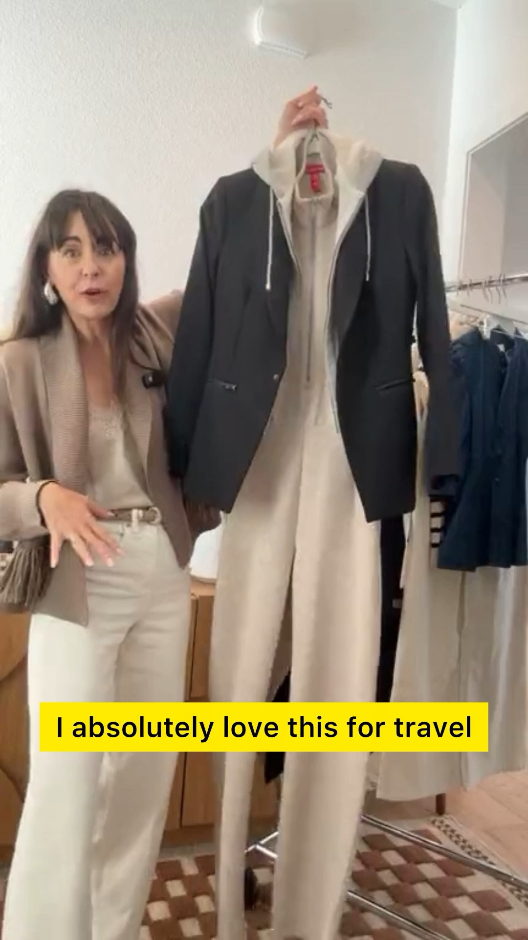Highlight from today’s live Styling session on Instagram. Copy and paste the promo code on top of these images. Inside of the LTK app to apply 20% off @Spanx