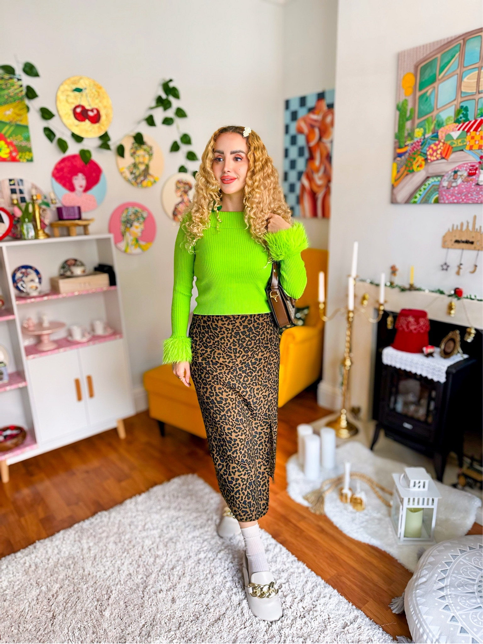 When ☘️ meets 🐆 
Spring style, street-style, leopard style, leopard printed skirt, leopard print, 

#springoutfitideas #leopardstyle #leopardprint #springoutfitinspo #summerstyles

#LTKeurope #LTKsummer #LTKuk