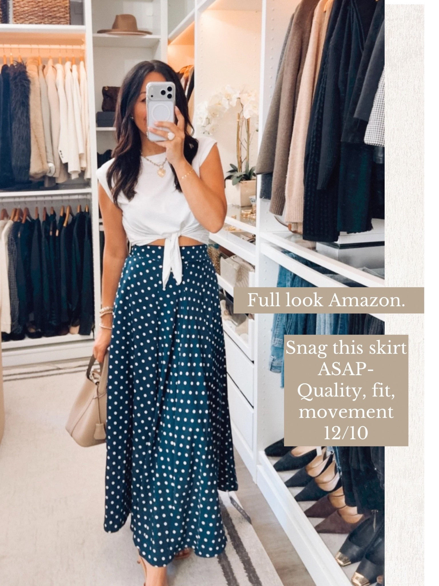 Full Amazon- everything TTS 
Skirt is amazing- snag it if you can

#LTKootd #LTKOver40