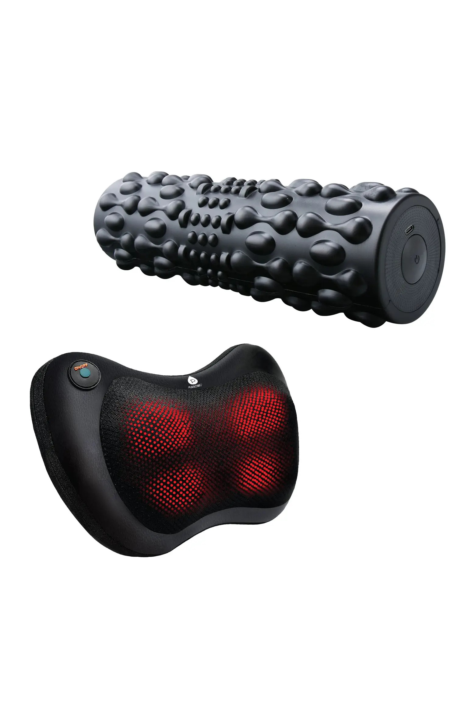 Total Body Recovery Bundle -  Vibrating Foam Roller + Shiatsu Heating Neck & Back Massager | Nordstrom