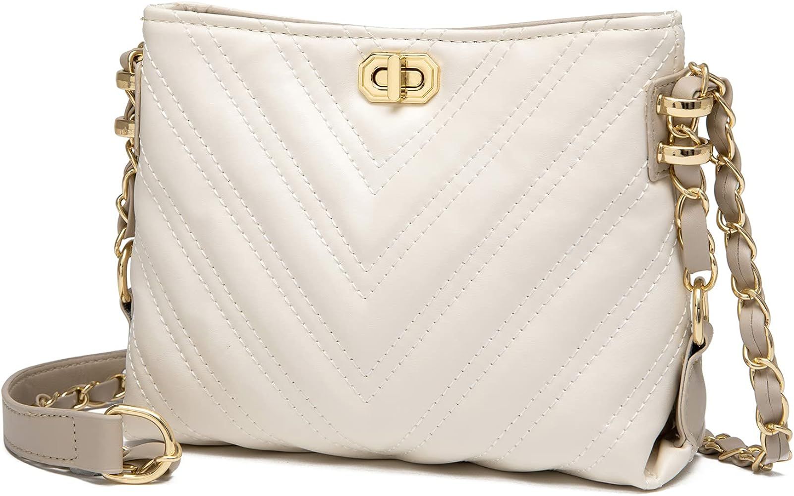 Small Crossbody Bags for Women Purses Fashion Leather Lightweight Handbags Shoulder Bag | Amazon (US)