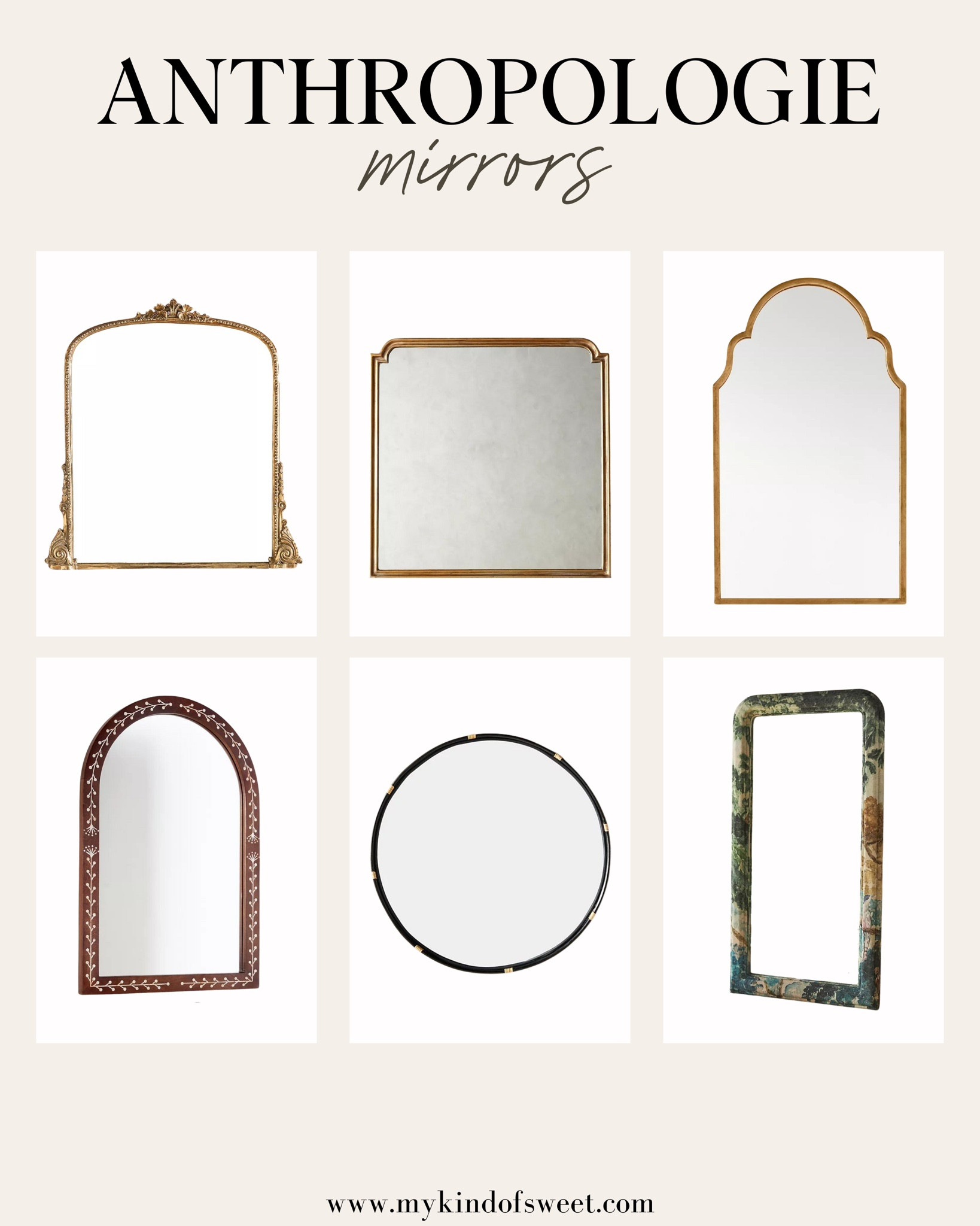 These mirrors from Anthropologie are such a beautiful addition to any space. I love using mirrors to help brighten up a room. 

#LTKStyleTip #LTKHome