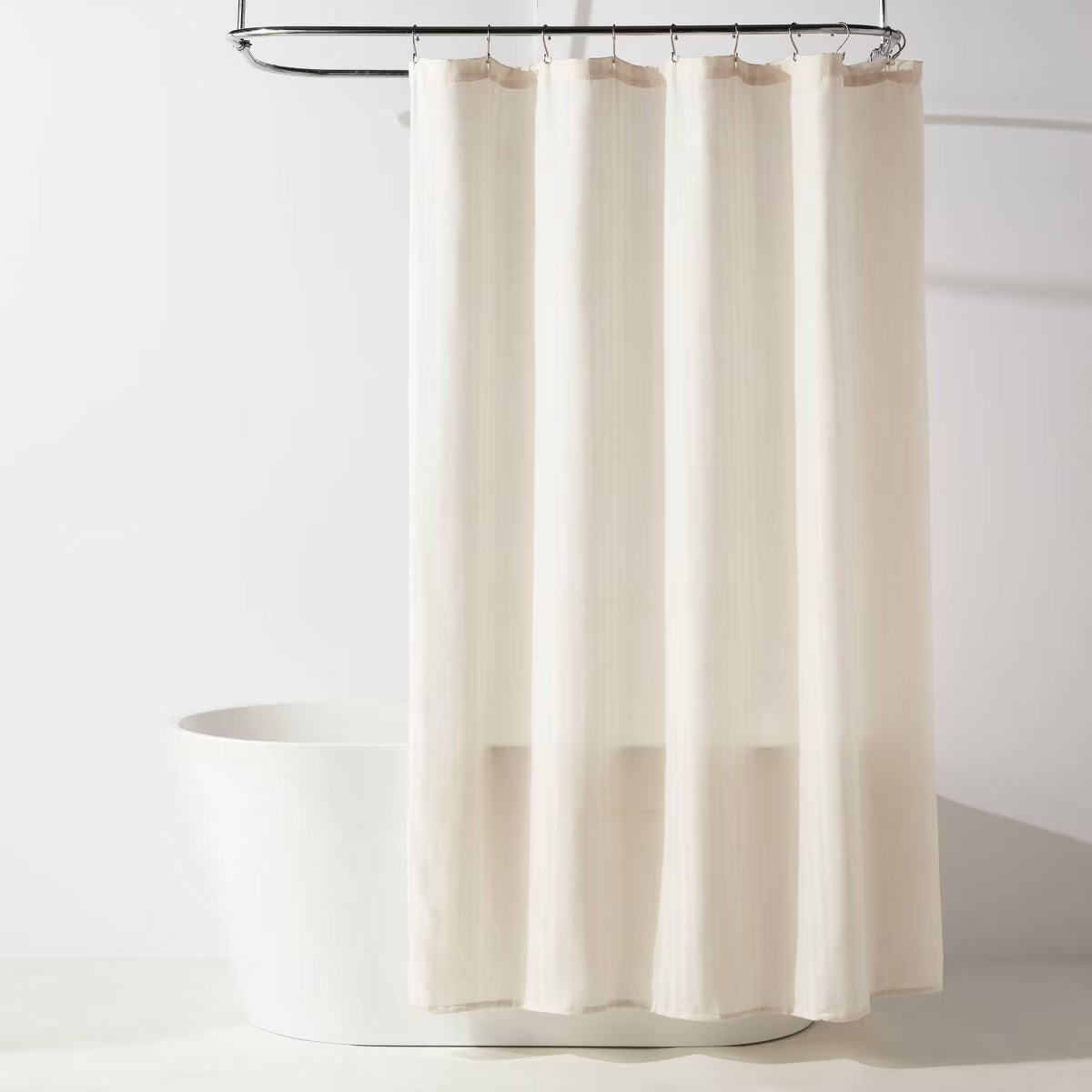 Herringbone Fabric Shower Curtain - Room Essentials™ | Target