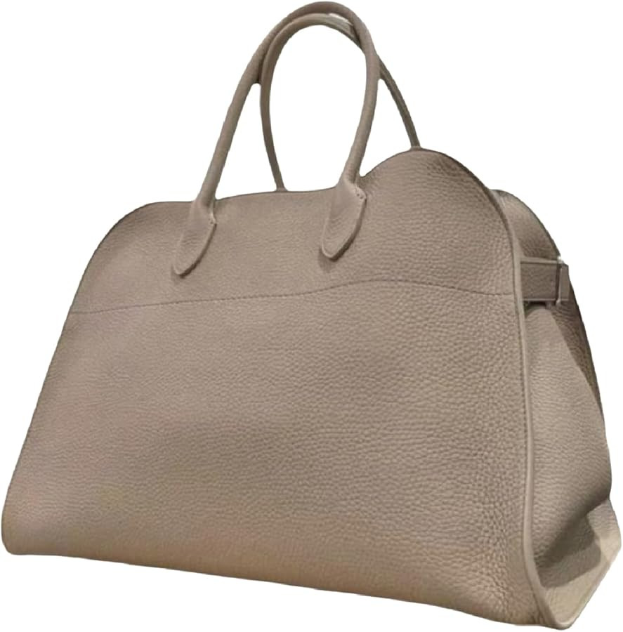 2025 Leather Tote Bag for Women Large Tote Bag Retro Top-Handle Work Bag Trendy PU Leather Should... | Amazon (US)