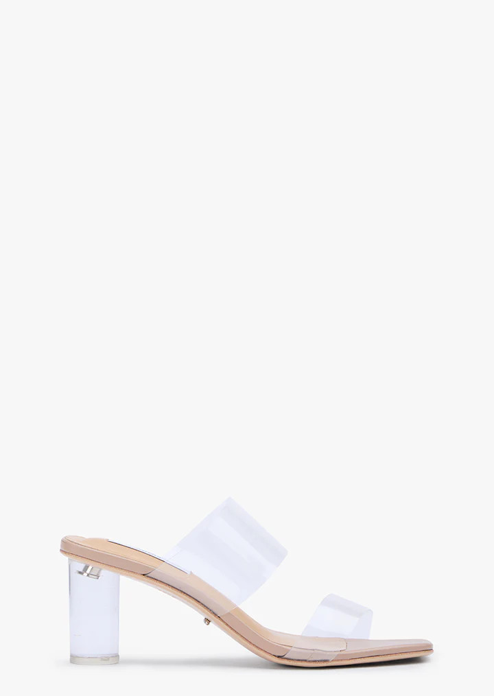 Sabelle Clear Vynalite/Skin Capretto Heels | Heels | Tony Bianco | Tony Bianco (Australia & New Zealand)