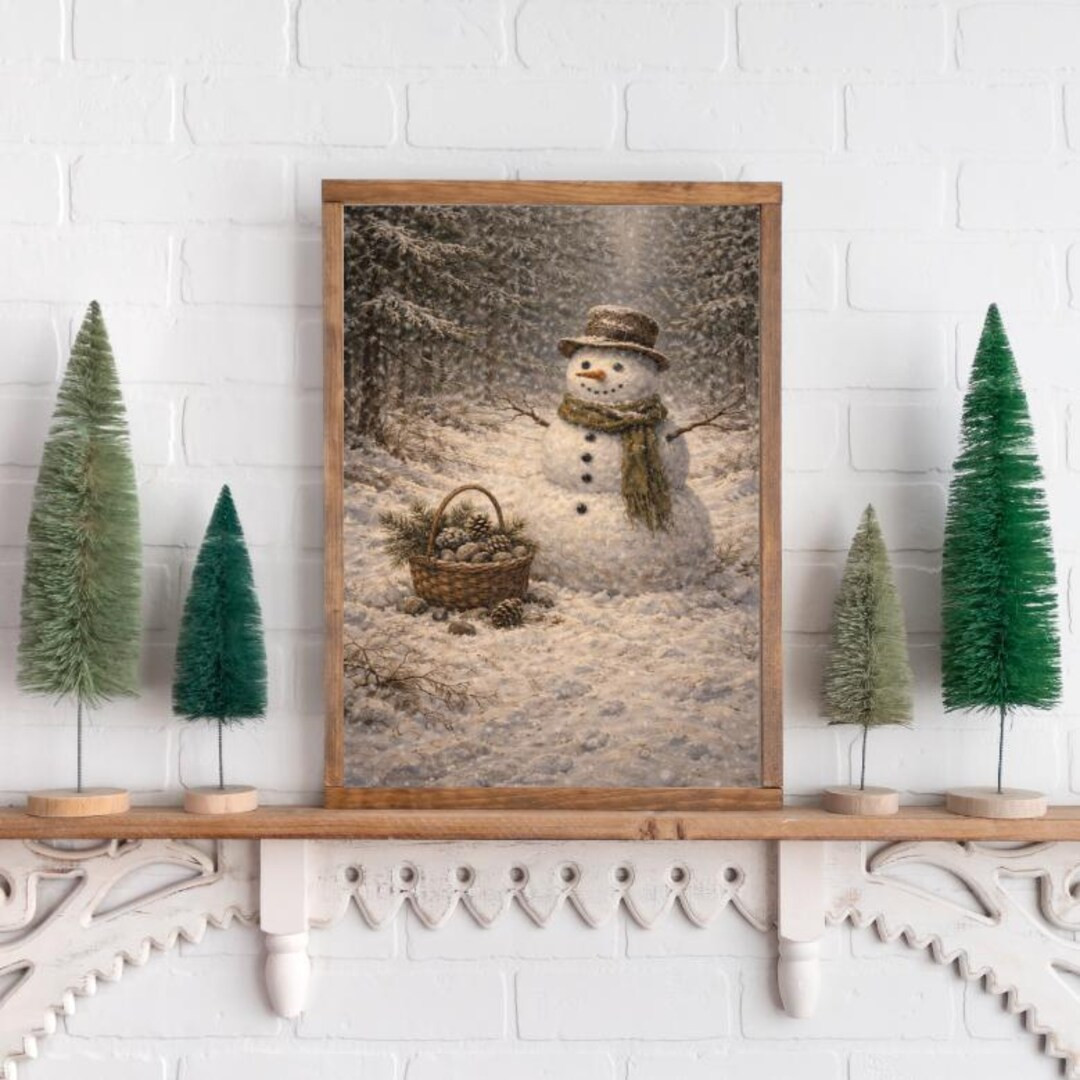 A Winter Companion Canvas Printed Sign | Etsy (US)