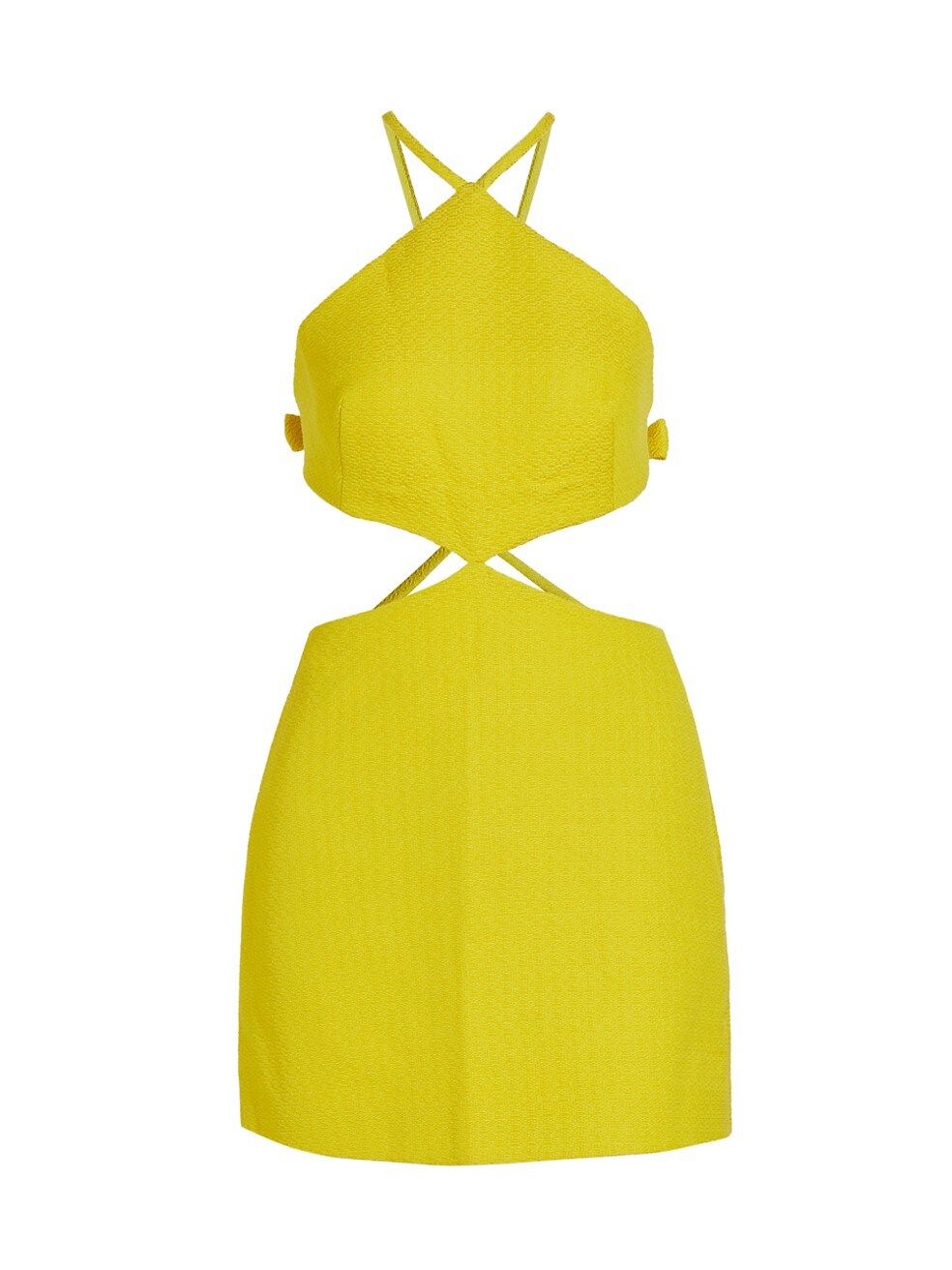 Chella Bow-Embellished Tweed Minidress | Saks Fifth Avenue
