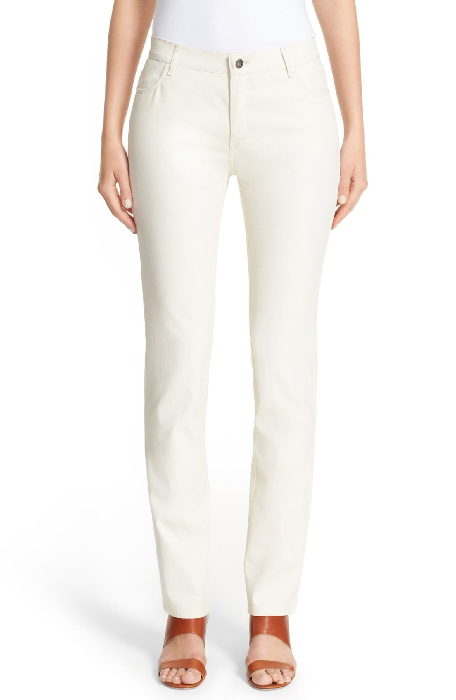 Thompson Waxed Denim Slim Leg Jeans | Nordstrom