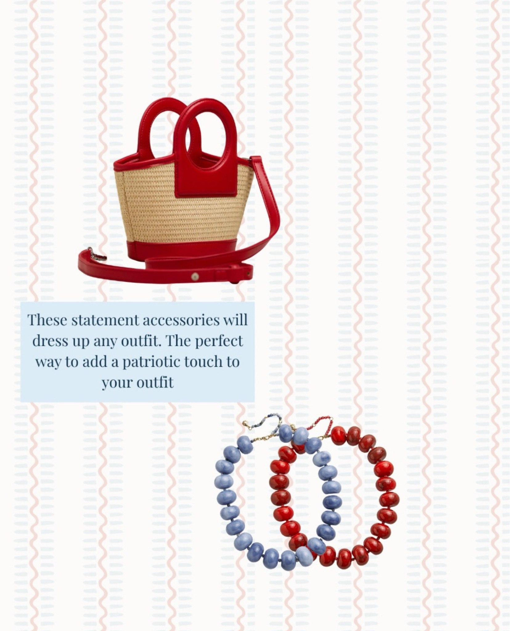 These accessories are perfect for this summer and for giving a patriotic touch to your outfit! 

#LTKootd