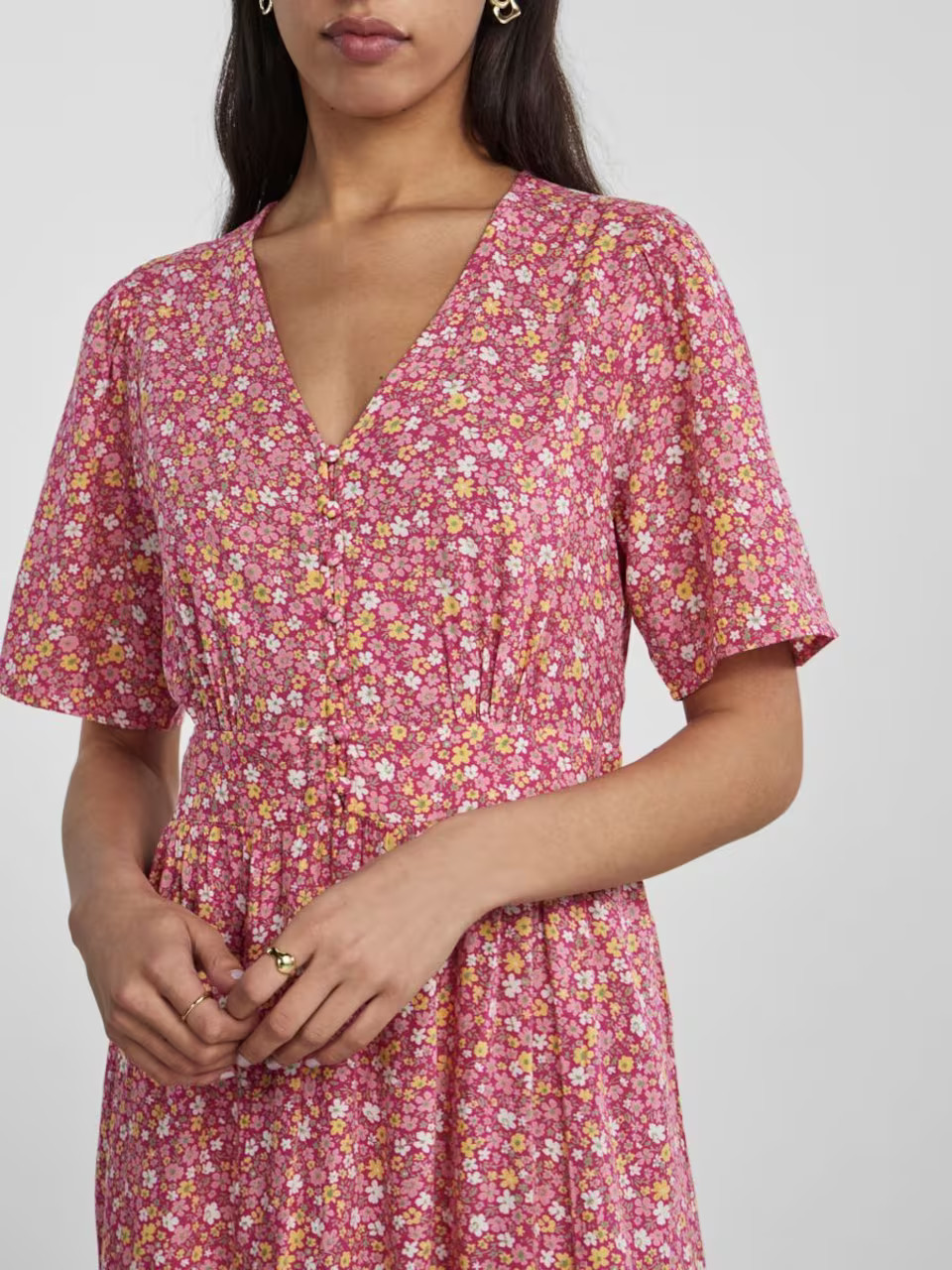 PIECES Kleid 'Tala' in Pink | ABOUT YOU (DE)