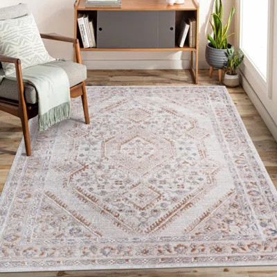 120"X93"Trendy Designed Area Rug, Machine-Woven Loop Pile, Polyester Stain Resistant Non-Shedding, Kid & Pet Friendly | Wayfair North America