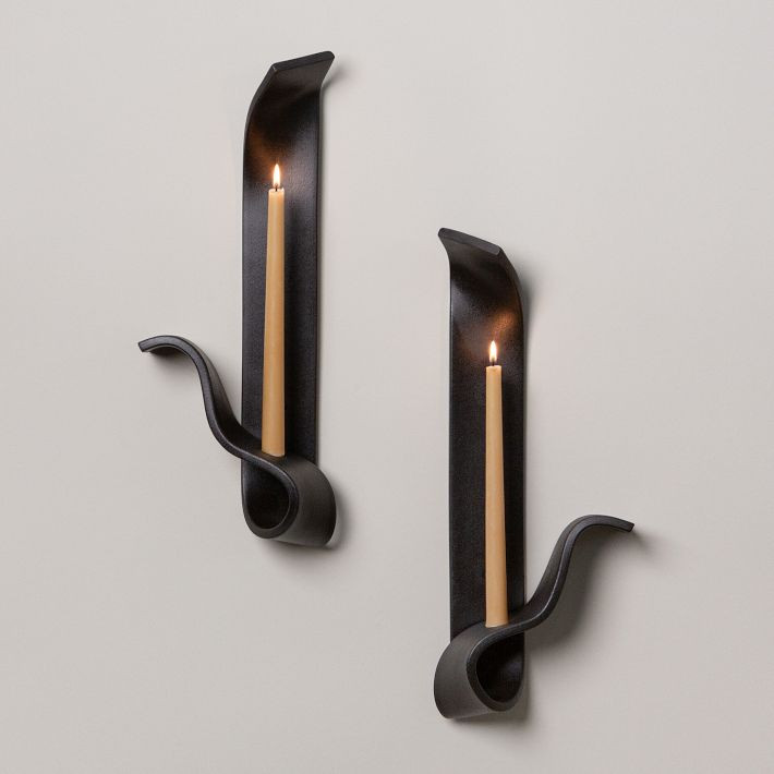 SIN Moonara Candle Sconce | West Elm (US)