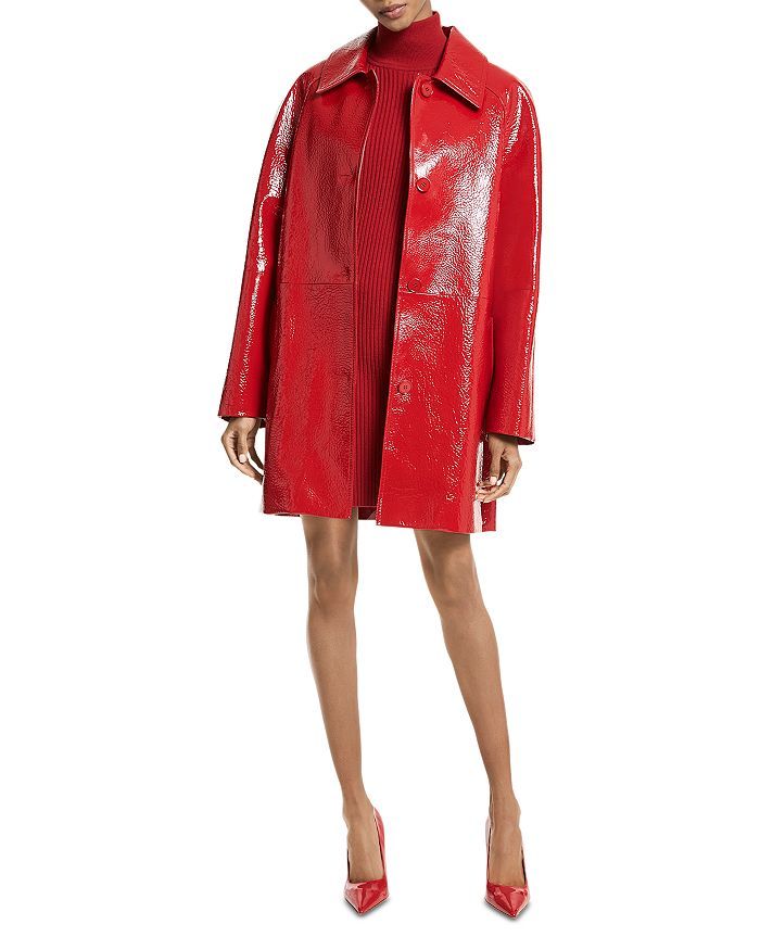 Patent Leather Coat | Bloomingdale's (US)