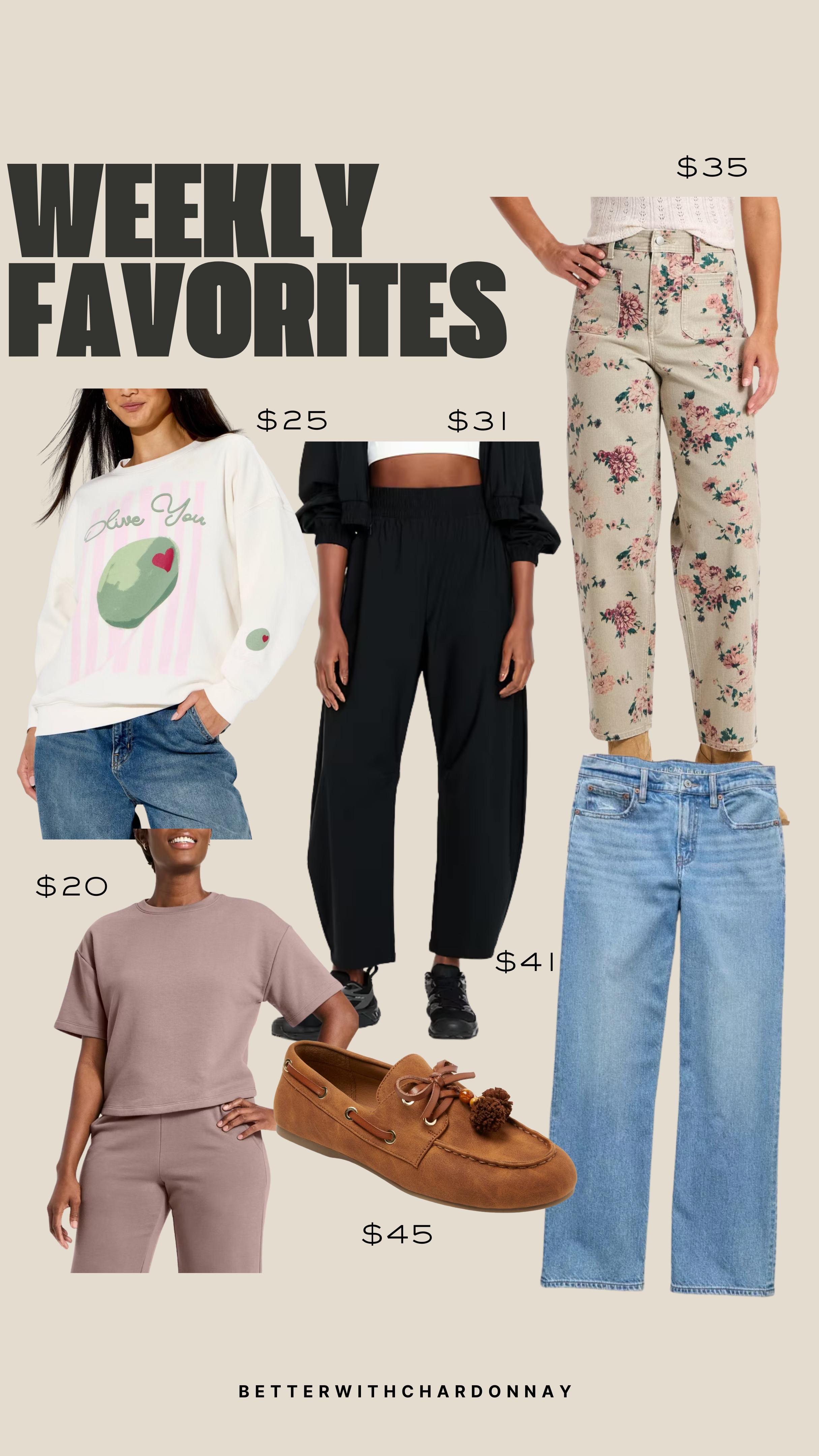 Weekly favorites!

weekly favorites, walmart fashion, target fashion 

 #LTKSeasonal #LTKMidsize