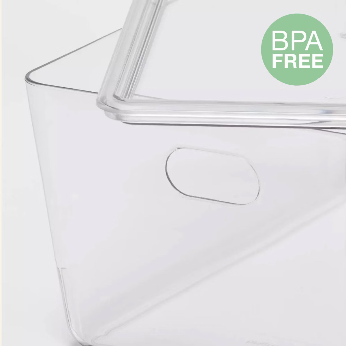 11L Stacking Clear Bin with Lid - Brightroom™ | Target
