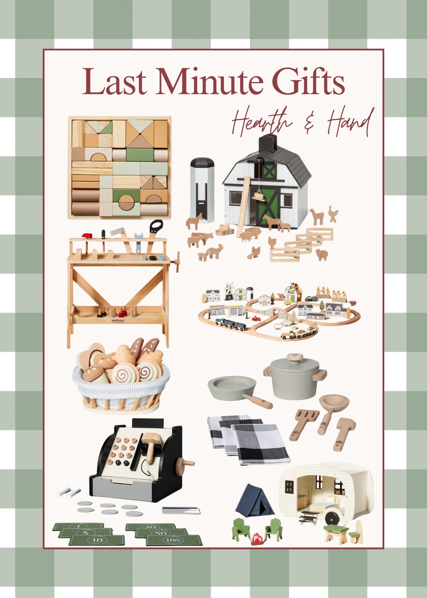 Still looking for some last minute gifts for the kids? Hearth & Hand has a lot of nice wooden toys on clearance with delivery all before Christmas!!

#LTKSaleAlert #LTKHoliday #LTKKids