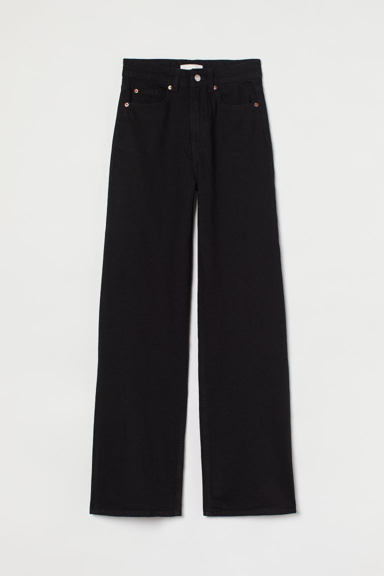 Wide High Jeans | H&M (US + CA)