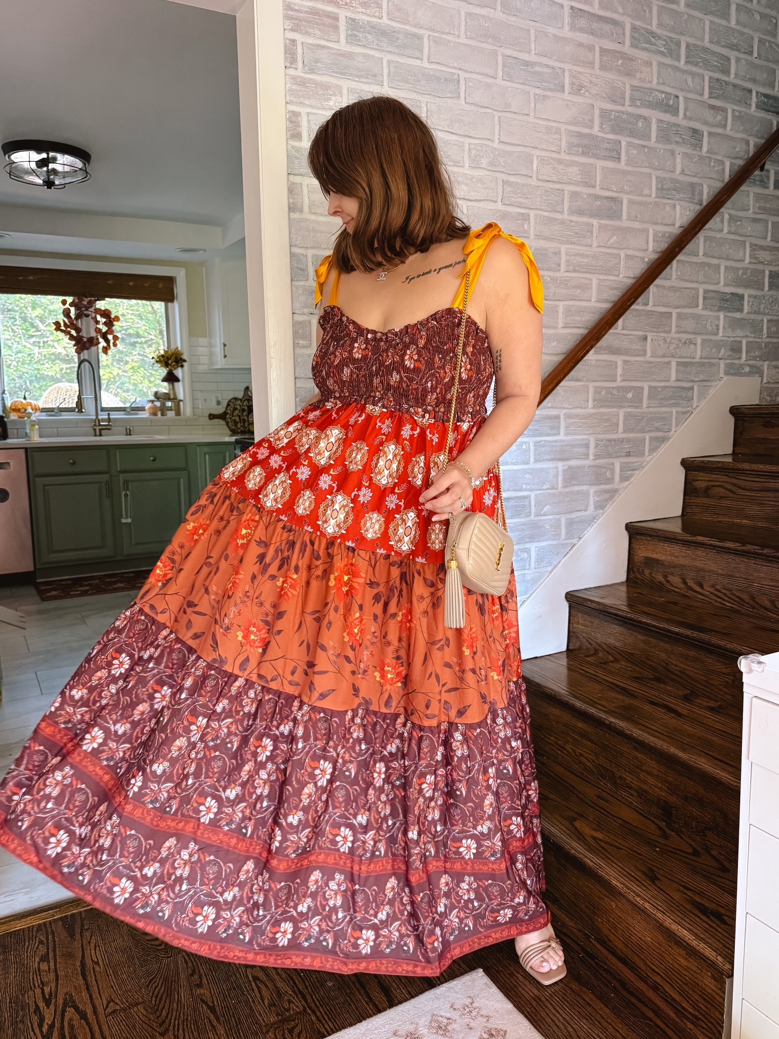 Perfect fall family photos dress ❤️ would be pretty as a wedding guest dress too! It’s a great free people dress dupe. 

I went true to size in a large

#LTKSeasonal

#LTKMidsize #LTKSaleAlert #LTKCon