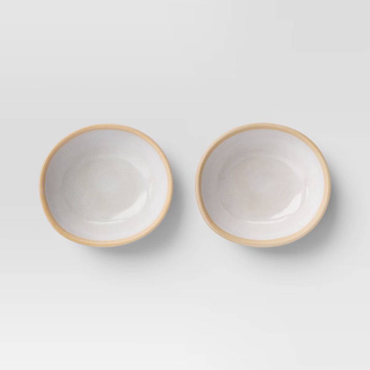 2pk 3.5 fl oz Melamine Mini Snack Bowl Ivory - Threshold™ | Target